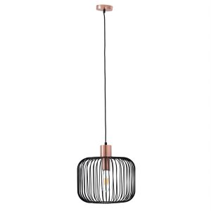 Lámpara techo ROSELL negro